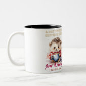 Schattigee Hedgehog Coffee Mok voor alle Koffielie (Links)