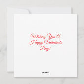 Schattigee Hedgehog Floral Cookies Valentijn Feestdagenkaart (Achterkant)