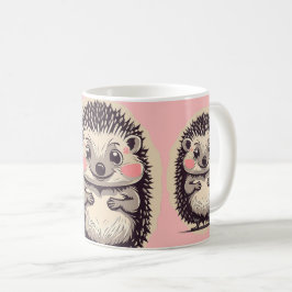 Schattigee Hedgehog Hedgie aangepaste tekst Koffiemok