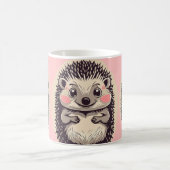 Schattigee Hedgehog Hedgie aangepaste tekst Koffiemok (Center)