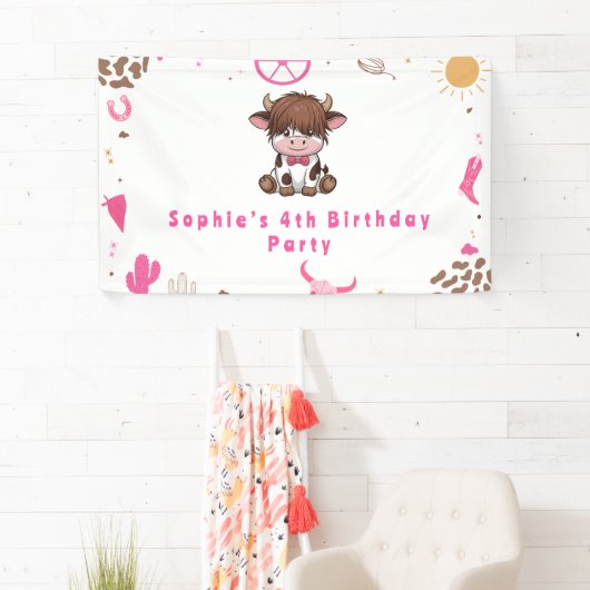 Schattigee Heilige koe hoogland koe Spandoek (Insitu)