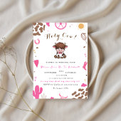 Schattigee Heilige koe hoogland koe verjaardagsuit Kaart