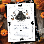 Schattigee heks Baby shower uitnodiging