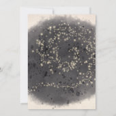 Schattigee Heks en Kat Halloween Meisjes Verjaarda Kaart (Achterkant)