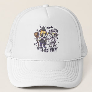 Schattigee heks en mama trucker pet