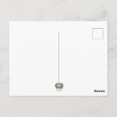 Schattigee heks Halloween Briefkaart (Achterkant)