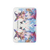 Schattigee heks Holding Black Cat Thunder_Cove Badmat (Voorkant Verticaal)