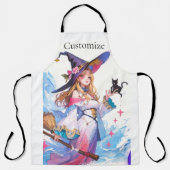 Schattigee heks Holding Black Cat Thunder_Cove Schort (Voorkant)