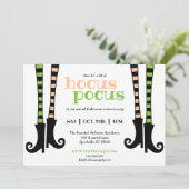 Schattigee heks Leggings & laarzen Hocus Pocus Hal Kaart (Staand voorkant)