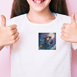 Schattigee heks met Button