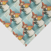  Schattigee heks met kattenweefselpapier Tissuepapier (Detail)