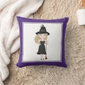 Schattigee heks Paarse Kussen (Deken)