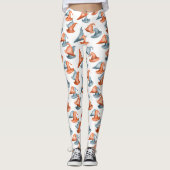 Schattigee heks Petten Happy Halloween Leggings (Voorkant)