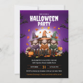 Schattigee heksen lezen boeken Kinder kostuum Hall Kaart (Voorkant)