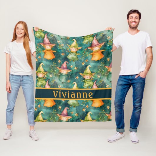 Schattigee heksen Tosca fleece deken (In situ)