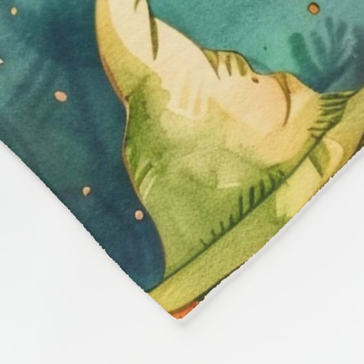 Schattigee heksen Tosca fleece deken (Hoek)