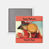  Schattigee heksenmagneet Magneet (Voorkant / Achterkant)