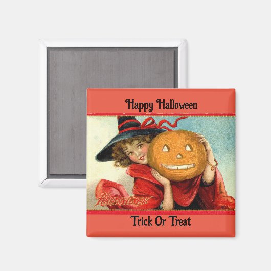  Schattigee heksenmagneet Magneet (Voorkant / Achterkant)