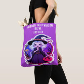 Schattigee heksenpompoen Als mijn tas Canvas tas k (Dichtbij)