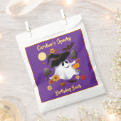 Schattigee heksenspook trick or treat begraafplaat bedankzakje (Geknipt)