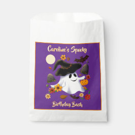 Schattigee heksenspook trick or treat begraafplaat bedankzakje