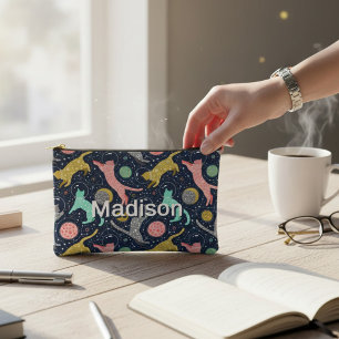 Schattigee hemelse mystieke ruimtekatten gepersona etui