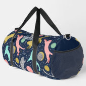 Schattigee hemelse mystieke ruimtekatten gepersona plunjezak (Rechterhoek)