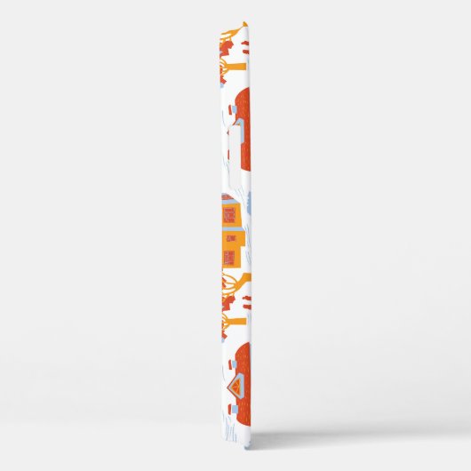 Schattigee herenhuizen: Doodle Case-Mate iPhone Case (Achterkant / Rechts)