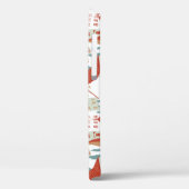 Schattigee herenhuizen: naadloze illustratie Case-Mate iPhone case (Achterkant / Links)