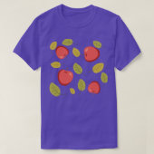 Schattigee Herfst appels T-shirt (Design voorkant)