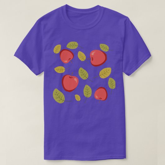 Schattigee Herfst appels T-shirt (Design voorkant)