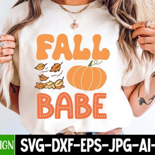 Schattigee Herfst Babe Pompoen Herfst Tri-Blend Shirt