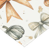Schattigee Herfst Bow Pattern Gelamineerd Placemat Korte Tafelloper (Hoek)