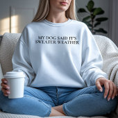 Schattigee Herfst Dog Shirt, Trui Weer Shirt voor 