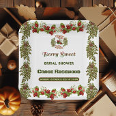 Schattigee Herfst Foliage Autumn Berry Sweet Vrijg Papieren Bordje