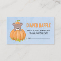 Schattigee Herfst Herfst Beer Pompoen Luier Raffle