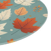 Schattigee herfst-/herfstbladeren snijplank (Hoek)