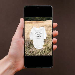 Schattigee Herfst in liefde herfst foto zwangersch Aankondiging