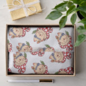 Schattigee Herfst Mushroom Forager Tissuepapier (Geschenk)