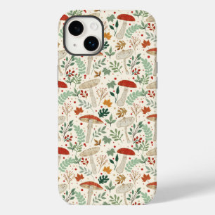 Schattigee Herfst Paddenstoelen en bladeren Illust Case-Mate iPhone 14 Plus Hoesje
