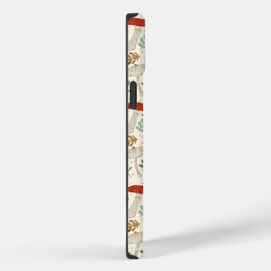 Schattigee Herfst Paddenstoelen en bladeren Illust Case-Mate iPhone Case (Achterkant / Rechts)