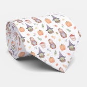 Schattigee Herfst patroon stropdas (Opgerold)