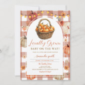 Schattigee Herfst pompoen lokaal geteeld markt Bab Kaart (Voorkant)