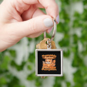 Schattigee Herfst Pompoen Pup Spice Of Life Sleutelhanger (Hand)
