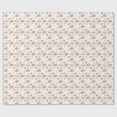 Schattigee Herfst Pompoen Waterverf Herfst met Bla Cadeaupapier (Vlak)