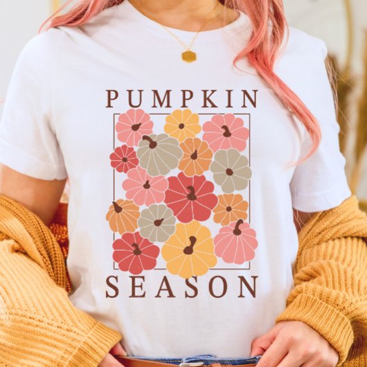 Schattigee Herfst pompoenseizoen T-shirt