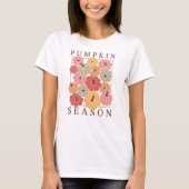 Schattigee Herfst pompoenseizoen T-shirt (Voorkant)