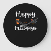 Schattigee Herfst seizoen fan Happy Falholidays Th Grote Klok (Voorkant)