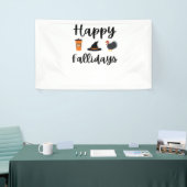 Schattigee Herfst seizoen Happy Falholidays Thanks Spandoek (Beurs)