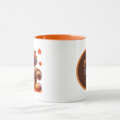 Schattigee Herfst Seizoensgebonden eekhoorn toevoe Mok (Midden)